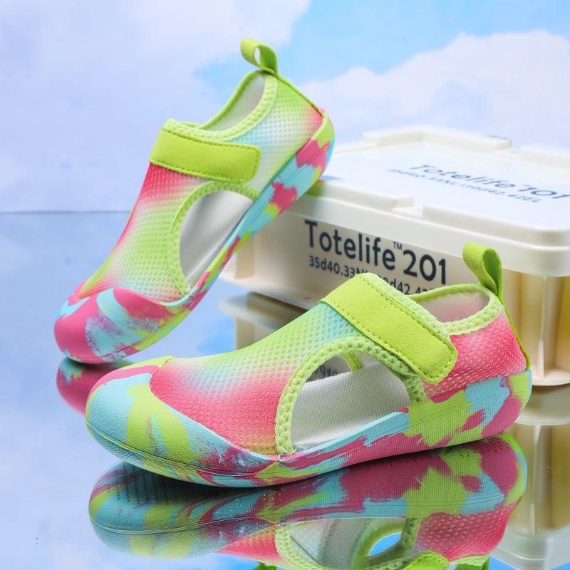 Croc Shoes Beach Sandals New Children'S Wading Shoes Breathable River Sandals For Boys And Girls Yoga Shoes Lazy Shoes - Image 1